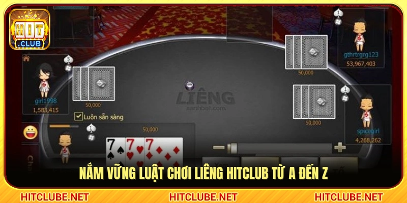 Chi tiết quy tắc phân định thắng thua trong bài Liêng